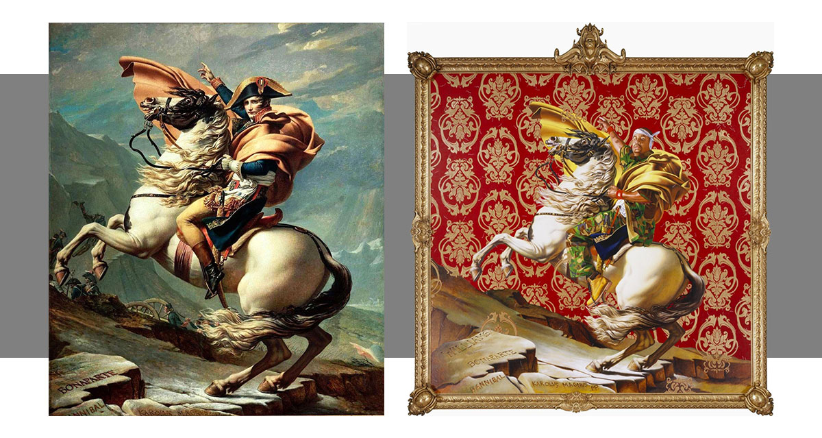 Kehinde Wilde Napoleon Painting